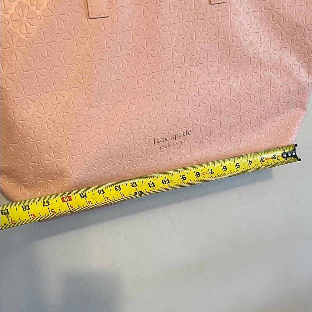 Kate Spade Blush Pink Embossed Tote - Picture 2 of 8
